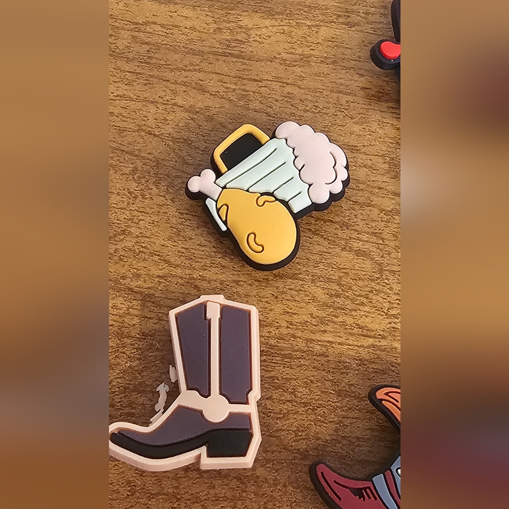 Western-Themed Crocs Shoe Charms Set - Picture 2 of 6